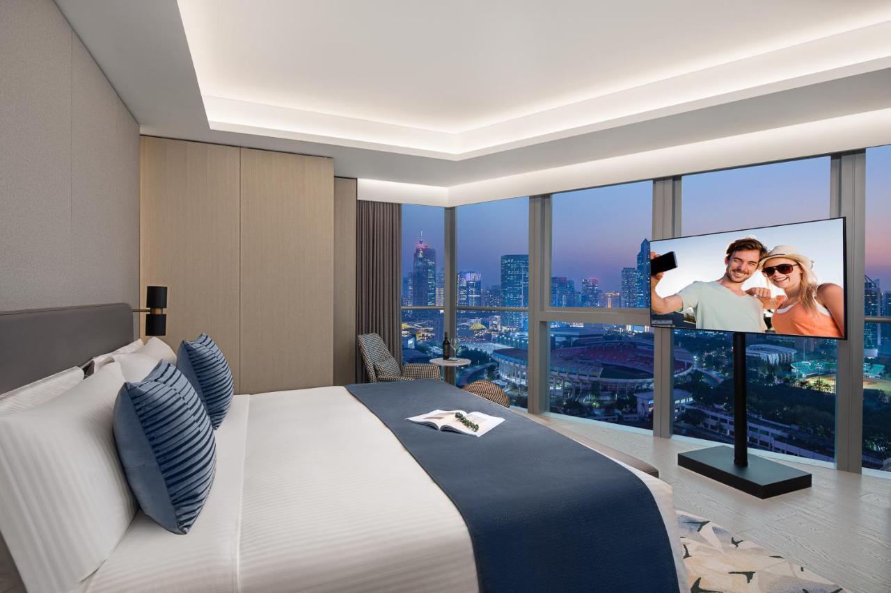 Appartement Ascott Icc Canton Extérieur photo
