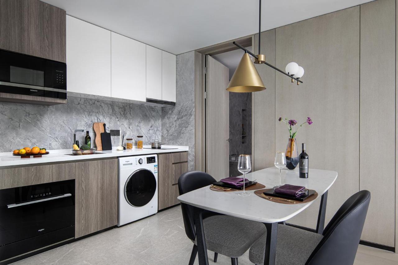 Appartement Ascott Icc Canton Extérieur photo