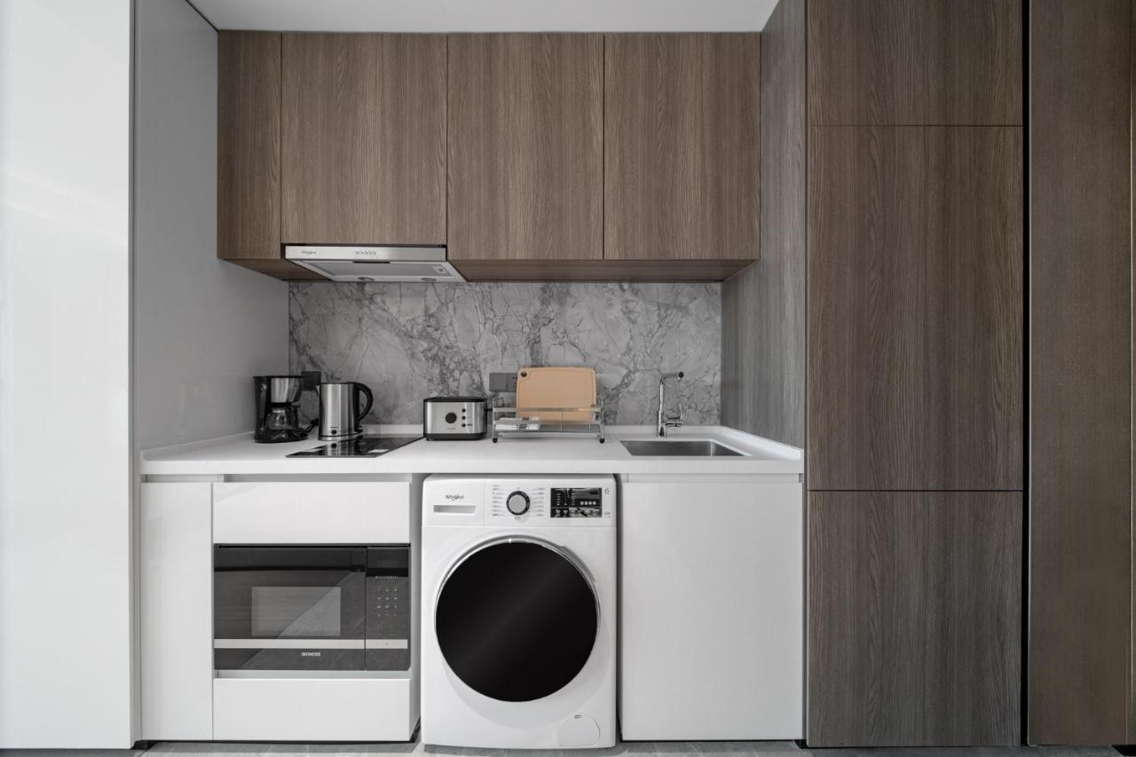 Appartement Ascott Icc Canton Extérieur photo