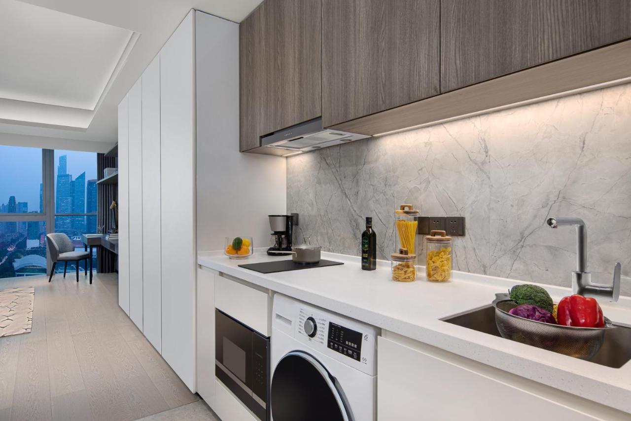 Appartement Ascott Icc Canton Extérieur photo