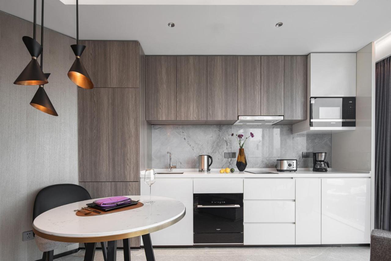 Appartement Ascott Icc Canton Extérieur photo