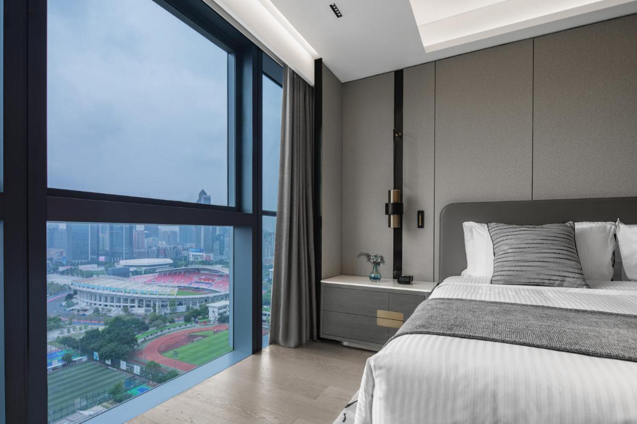 Appartement Ascott Icc Canton Extérieur photo